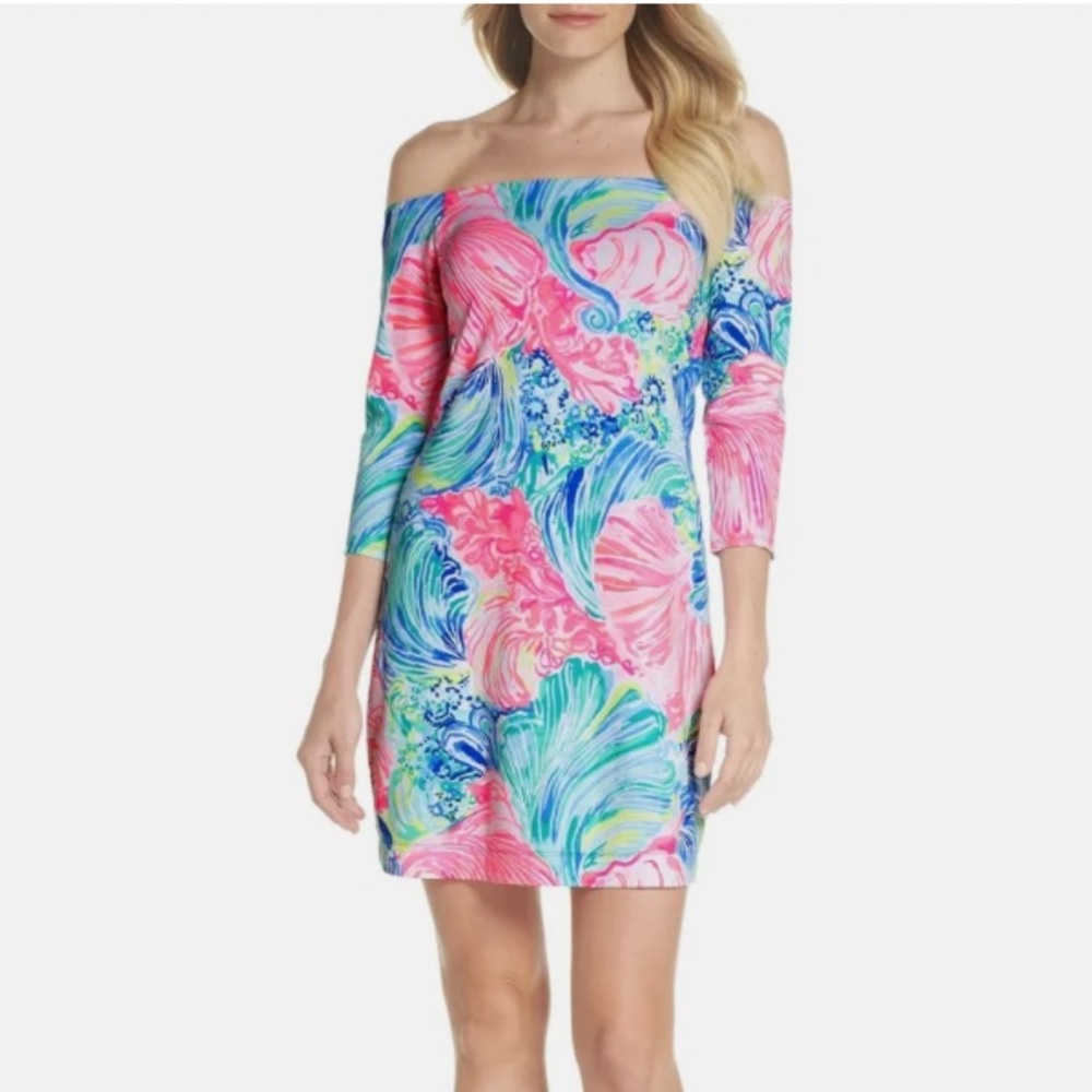 Lilly Pulitzer Laurana Off the Shoulder Dress